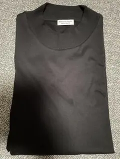 BEAUTY&YOUTHクリアガスコットン モックネック カットソー BLACK