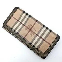 Burberry 長財布 モノグラムストライプ ハルトン TBロゴ - メルカリ