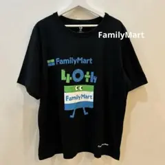 FamilyMart STAFF Tシャツ ブラック 2XL 黒 ファミマ