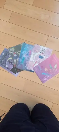 セーラームーンクリアファイル5枚