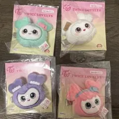 TWICE LOVELY ぬいぐるみヘアピン　8個セット TWICE LOVELYS ぬいぐるみヘアピン ミチェン セット - メルカリ