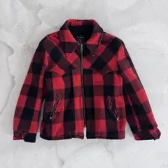PURITAN 赤黒チェック ジャケット