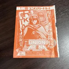 Vジャンプ 9月特大号 ユニオンアリーナ ブリーチ 朽木ルキア