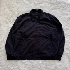 【ブルゾン】LONDON FOG ＸＬ　紺　スイングトップ　替えボタン付　古着のサムネイル