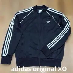 adidas トレフォイル トラックジャケット ブラックXO