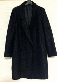 ダークグレー　チェスターコート