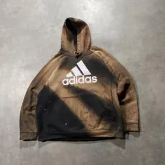 し*蔵様 鬼フェードgrungeグランジ　adidas アディダス　フーディ　U