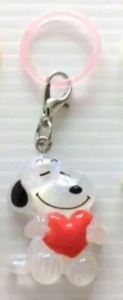 スヌーピー ミニチャーム めじるしアクセサリー ハート