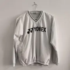 ★値下げしました★　　YONEX ホワイト Vネック 長袖 Mサイズ