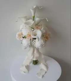 クラッチブーケ アーティフィシャルフラワー ウェディング ブーケ