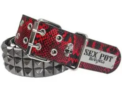 ✨希少✨SEX POT ReVeNGe ベルト パイソン バックル V系 ✨希少✨SEX POT ReVeNGe ベルト パイソン バックル V系 - メルカリ