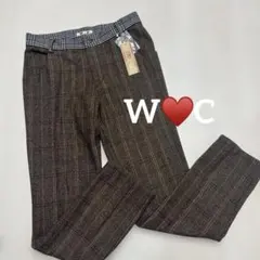 W♥C チェックウールパンツのサムネイル