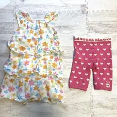 ミキハウス ワンピース レギンス ズボンMIKIHOUSE 100 90