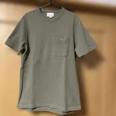 [라코스테] 클래식핏 포켓 티셔츠 카키 상태좋음 ✨✨
