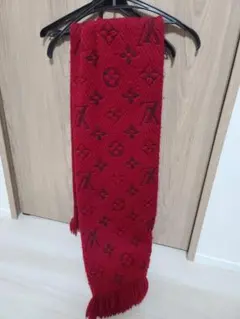LOUIS VUITTON モノグラム マフラー レッドのサムネイル