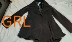 GRL コート Sサイズ ブラック