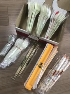 コンビニ　スプーン　お箸