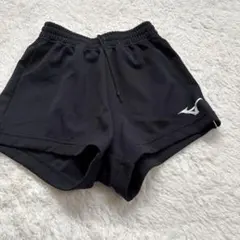 Mizuno 黒 ショートパンツ S (女性用)