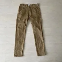 イッカ　ikka ストレッチ ストレートデニムパンツ S ベージュのサムネイル