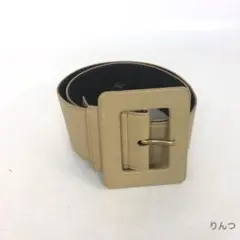 Saint Laurent サンローラン ヴィンテージ 幅広 レザーベルト