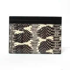 【美品】セリーヌ カードケース フラグメントケース ブラック エキゾチック