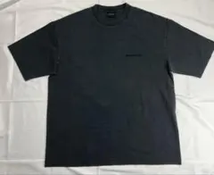 【BALENCIAGA】 ロゴ刺繍 ヴィンテージ加工 Tシャツ XS 未使用