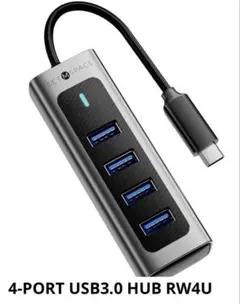SET M SPACE 4-PORT USB3.0 HUB RW4U