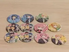 アニメキャラクター缶バッジ 12個