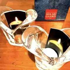 ロイヤルコペンハーゲン ゴールデンサマー キャンドルスタンド