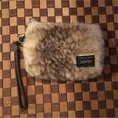 porter ファー ミニポーチ 美品