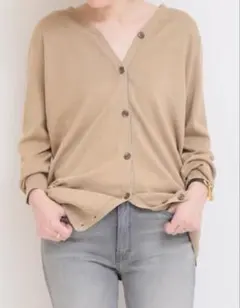 ドゥーズィエムクラス⭐︎Silk Cotton カーディガン