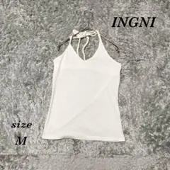 INGNI イング（M）ホルターネックキャミソール Vネック 裏地付きのサムネイル