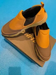 HITEC スリッポンスニーカー オレンジ/ブラウン 28cmのサムネイル