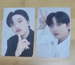 ATEEZ ashes to light FC　特典トレカ　2枚セット　ジョンホ