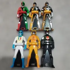 7本セット　炎神戦隊ゴーオンジャー DXレンジャーキーセット ゴーカイジャー