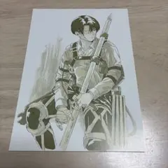 進撃の巨人　リヴァイ　映画特典　ポストカード