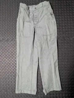 実物 USED スイス軍 後期型 ヴィンテージ デニムワークパンツミリタリー