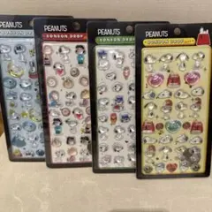 早い者勝ち！スヌーピー♡ボンボンドロップシール　4枚セット