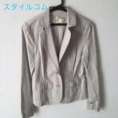 テーラードジャケット　ベージュのサムネイル