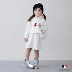 限定値下げ！！プティマイン ロゴパーカーワンピース