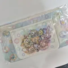 ダッフィーフレンズ20周年カラフルハピネス　スーベニア　おてふきキャリー