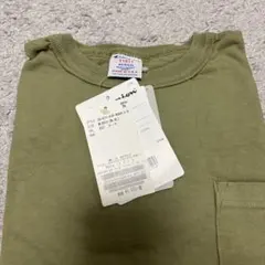 新品タグ付きChampion T1011 カーキ Tシャツ M