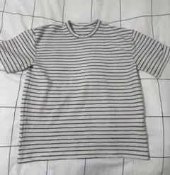 ZARA ボーダー クルーネック Tシャツ Sサイズ