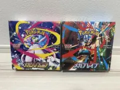 み*鴨様 ポケモンカード メガシンフォニアメガブレイブ 各1BOX シュリンク付