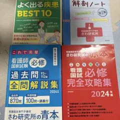 さわ研究所 学習参考書セット 教材紹介 | 【公式】看護国試専門予備校 さわ研究所