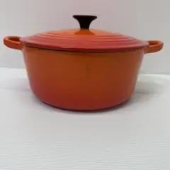 LE CREUSET 鋳物ホーロー鍋 オレンジのサムネイル