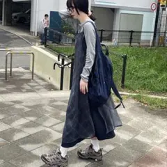 H&M エイチアンドエム レイヤードキャミワンピース