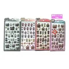 残りわずか　モンチッチ硬い　シール　4点セット　ハート1点不足