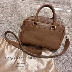 CHRISTIAN VILLA(ソフト スクエア ボストンバッグ S)のサムネイル