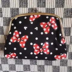 ミニー がま口ポーチ